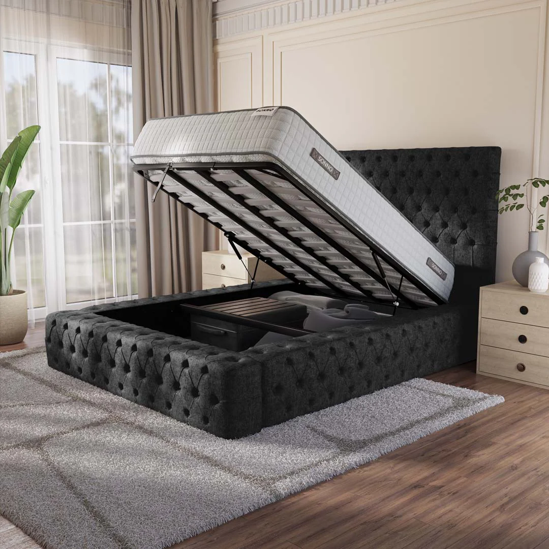 Ambassador Upholstered Ottoman Bed - Image 6
