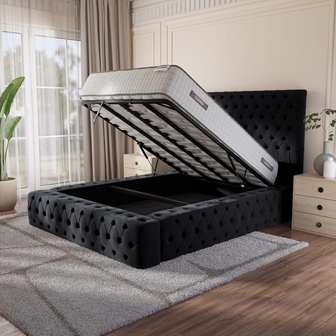 Ambassador Upholstered Ottoman Bed - Image 2