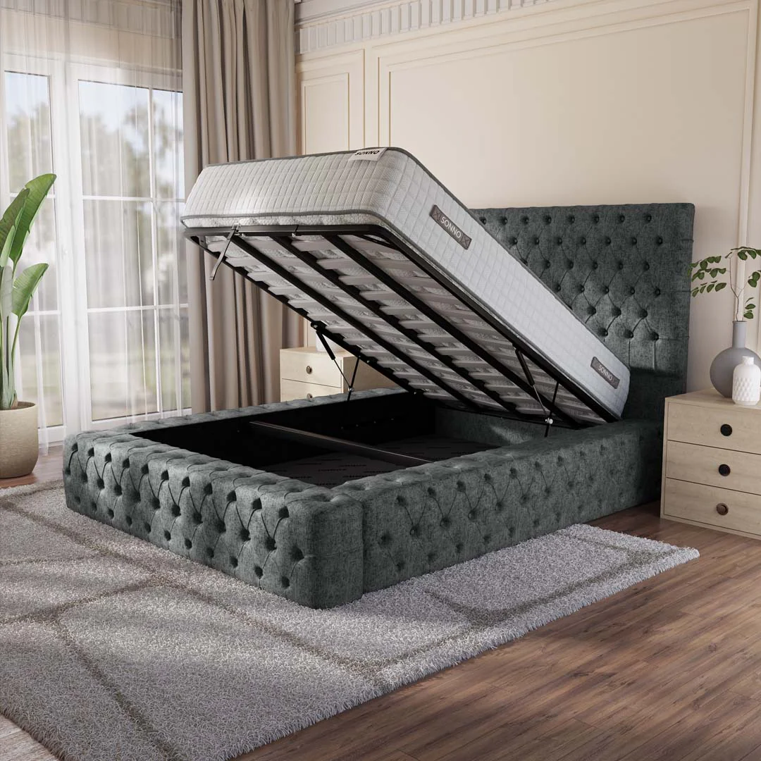 Ambassador Upholstered Ottoman Bed - Image 2