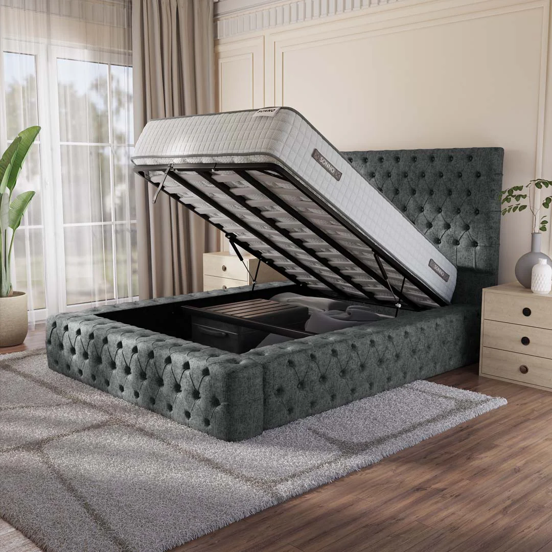 Ambassador Upholstered Ottoman Bed - Image 6