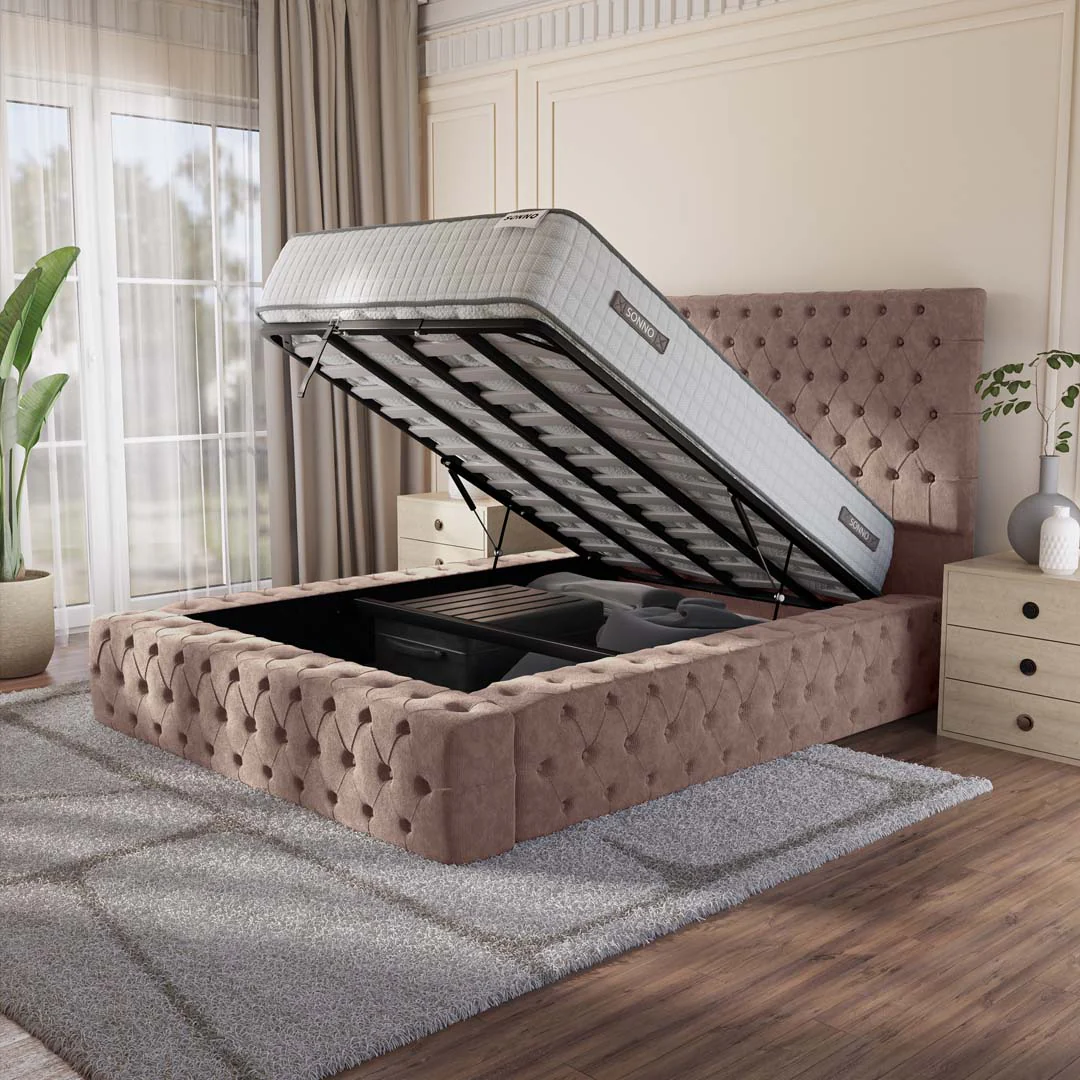 Ambassador Upholstered Ottoman Bed - Image 6