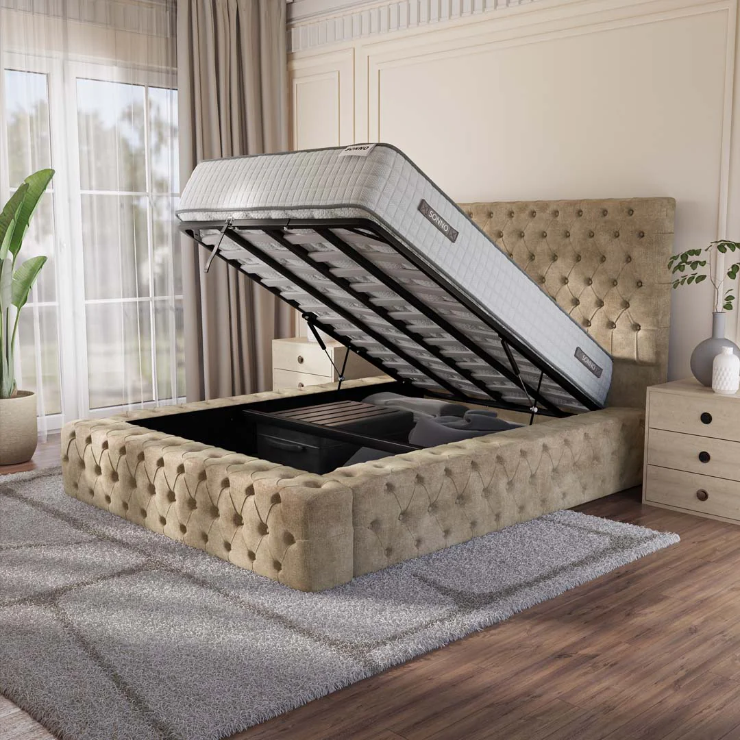 Ambassador Upholstered Ottoman Bed - Image 6