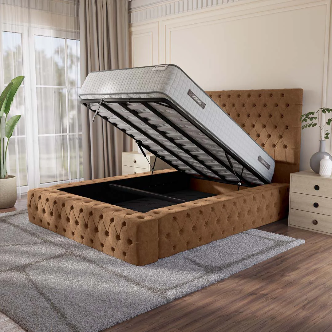 Ambassador Upholstered Ottoman Bed - Image 2