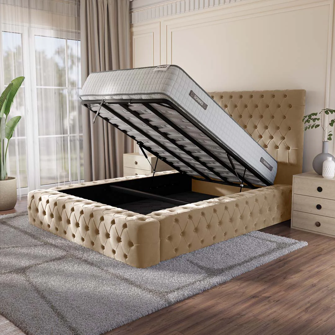 Ambassador Upholstered Ottoman Bed - Image 2
