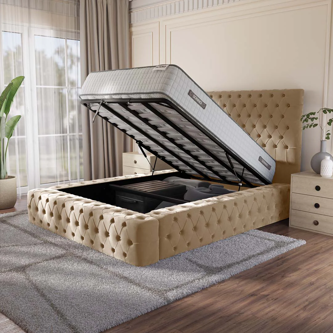 Ambassador Upholstered Ottoman Bed - Image 6