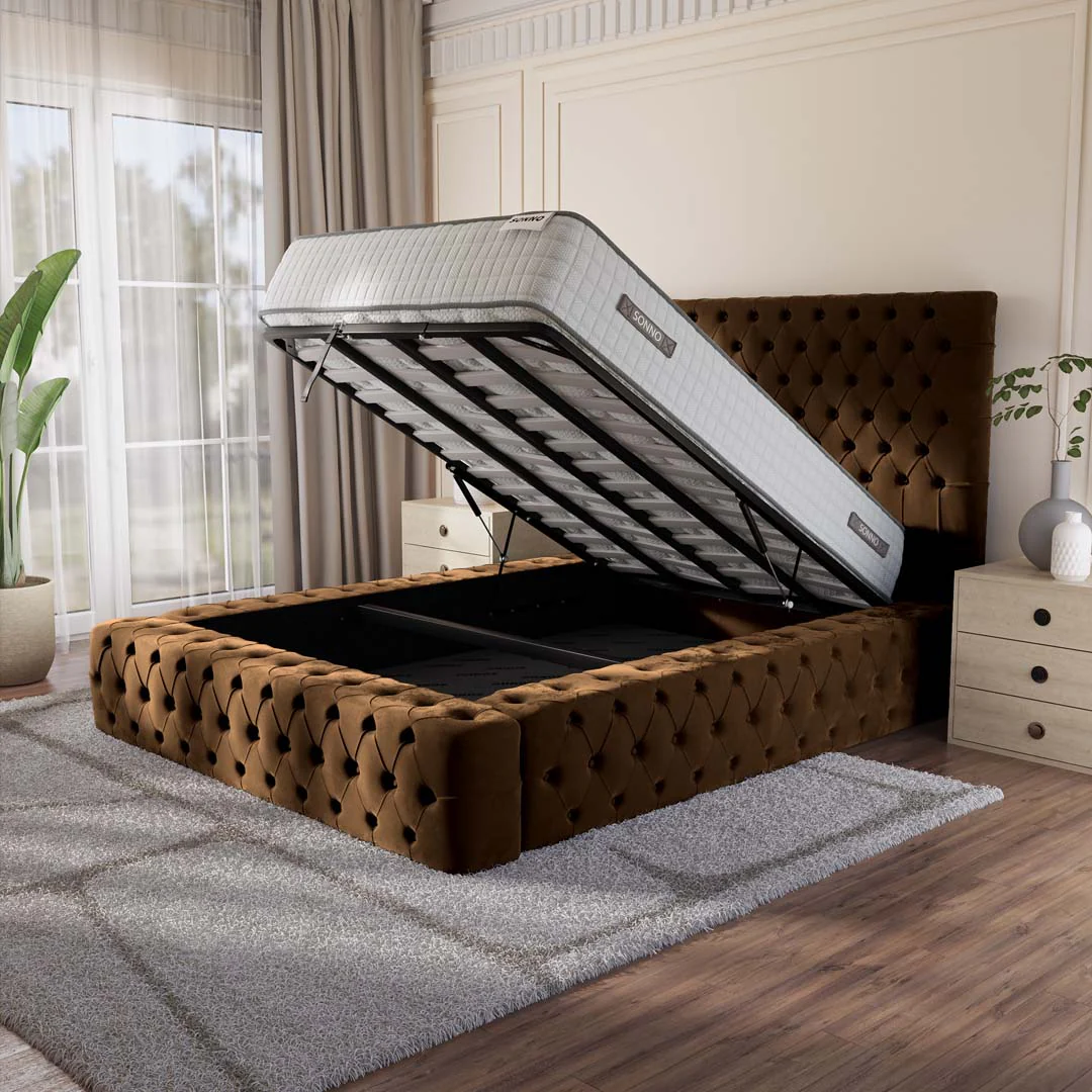 Ambassador Upholstered Ottoman Bed - Image 2