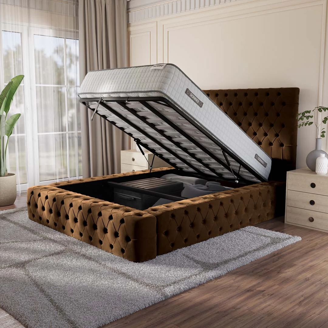 Ambassador Upholstered Ottoman Bed - Image 6