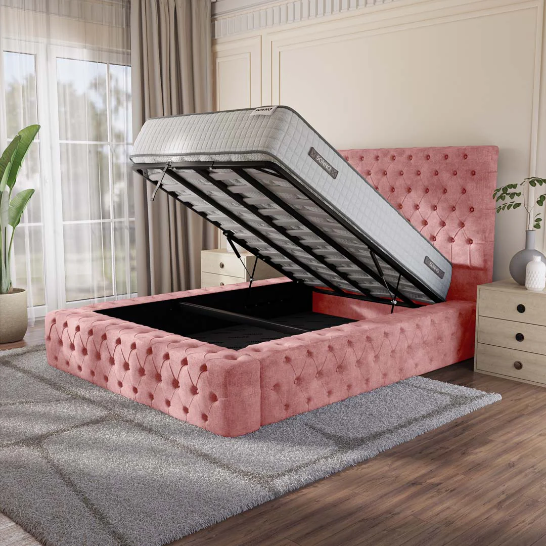 Ambassador Upholstered Ottoman Bed - Image 2