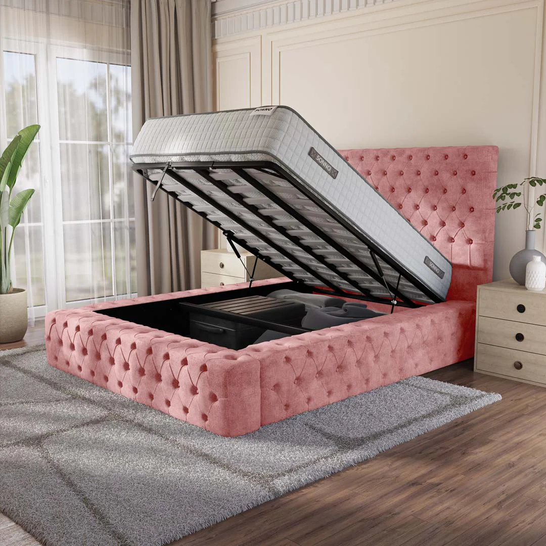 Ambassador Upholstered Ottoman Bed - Image 6