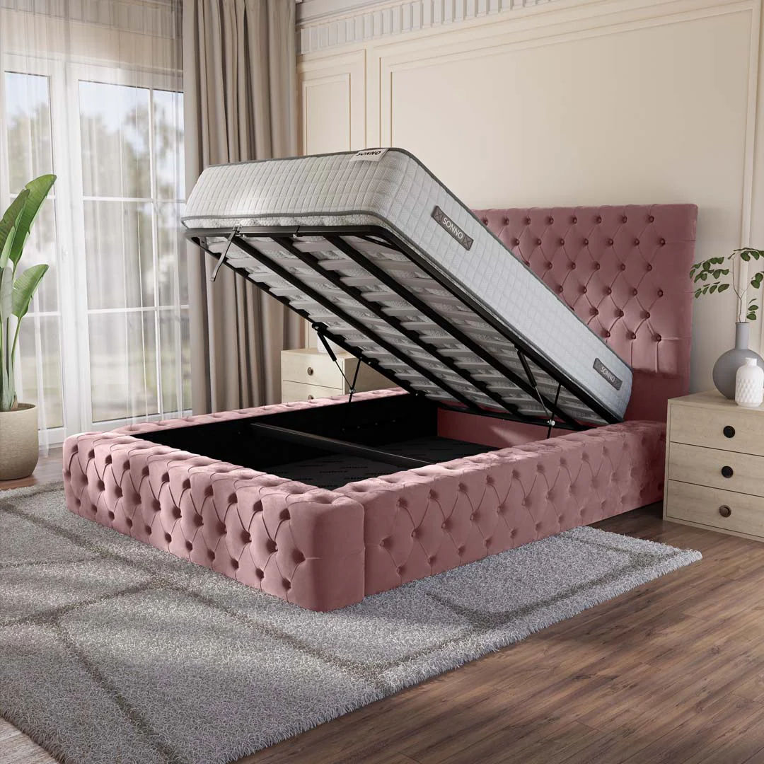 Ambassador Upholstered Ottoman Bed - Image 2