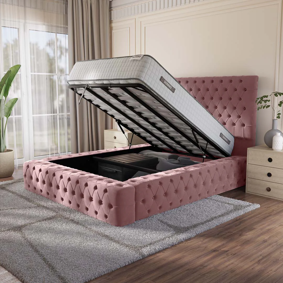 Ambassador Upholstered Ottoman Bed - Image 6