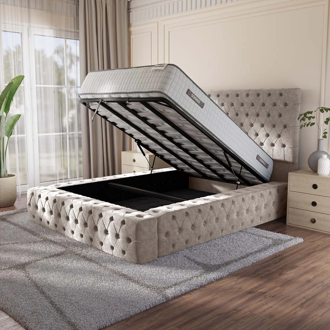 Ambassador Upholstered Ottoman Bed - Image 2