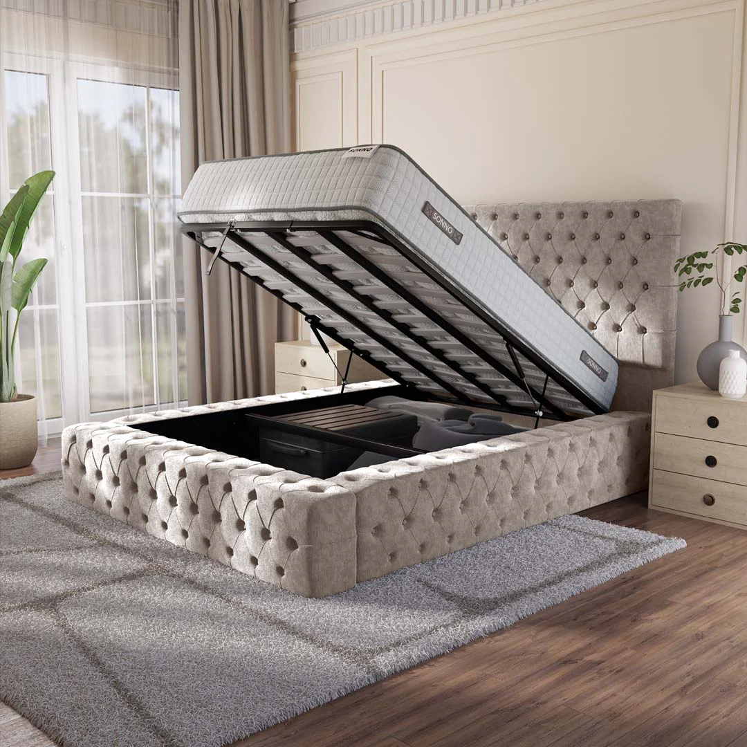 Ambassador Upholstered Ottoman Bed - Image 6