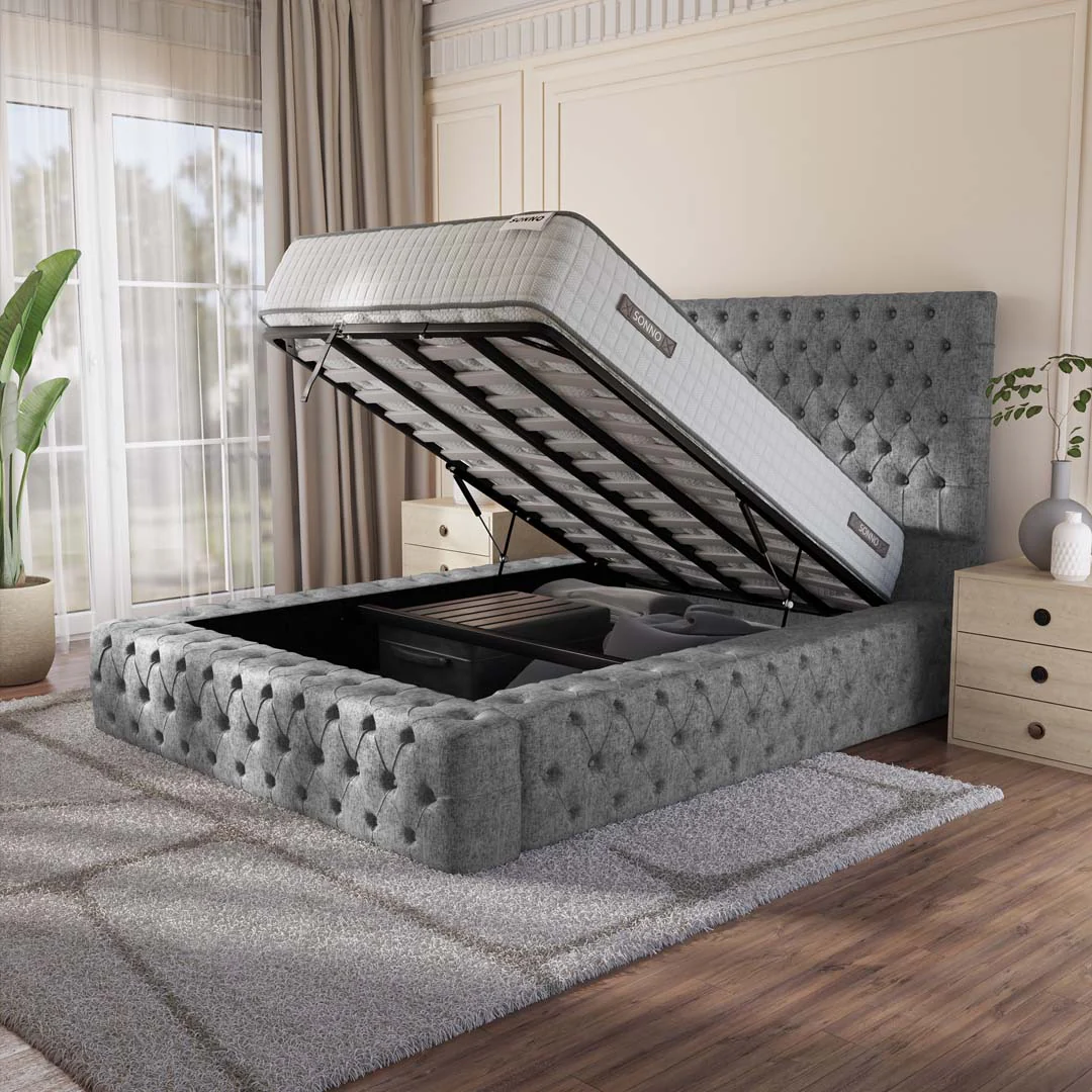 Ambassador Upholstered Ottoman Bed - Image 6