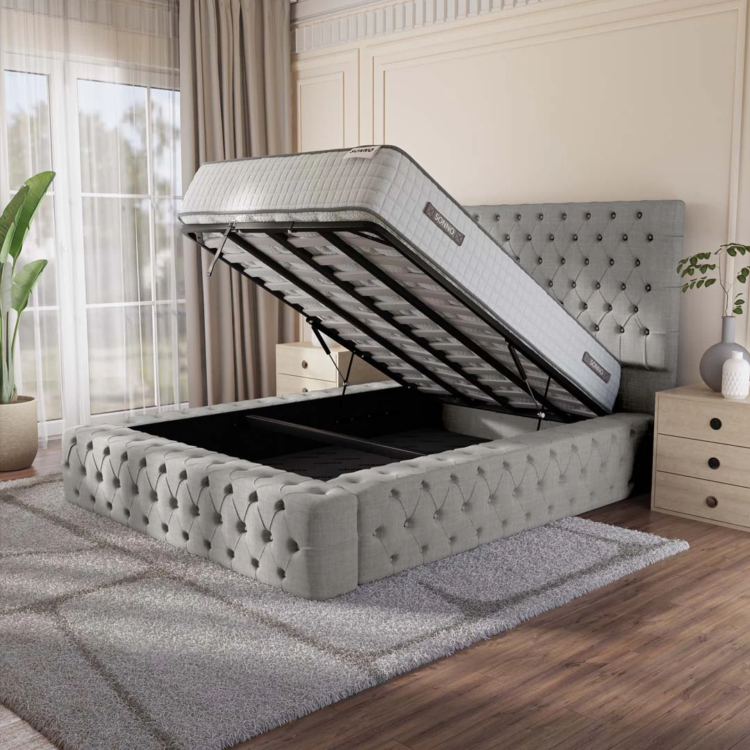 Ambassador Upholstered Ottoman Bed - Image 2