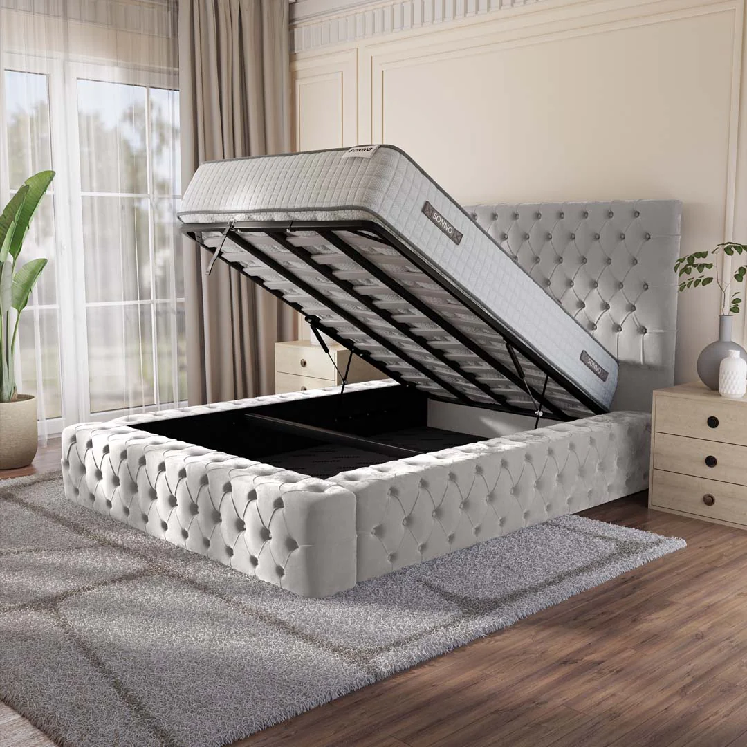 Ambassador Upholstered Ottoman Bed - Image 2