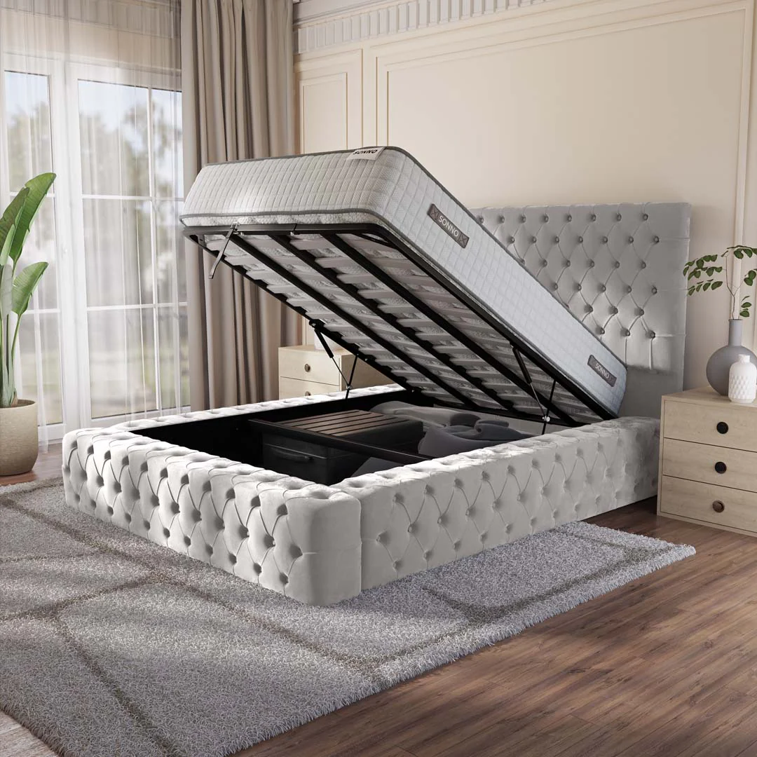 Ambassador Upholstered Ottoman Bed - Image 6