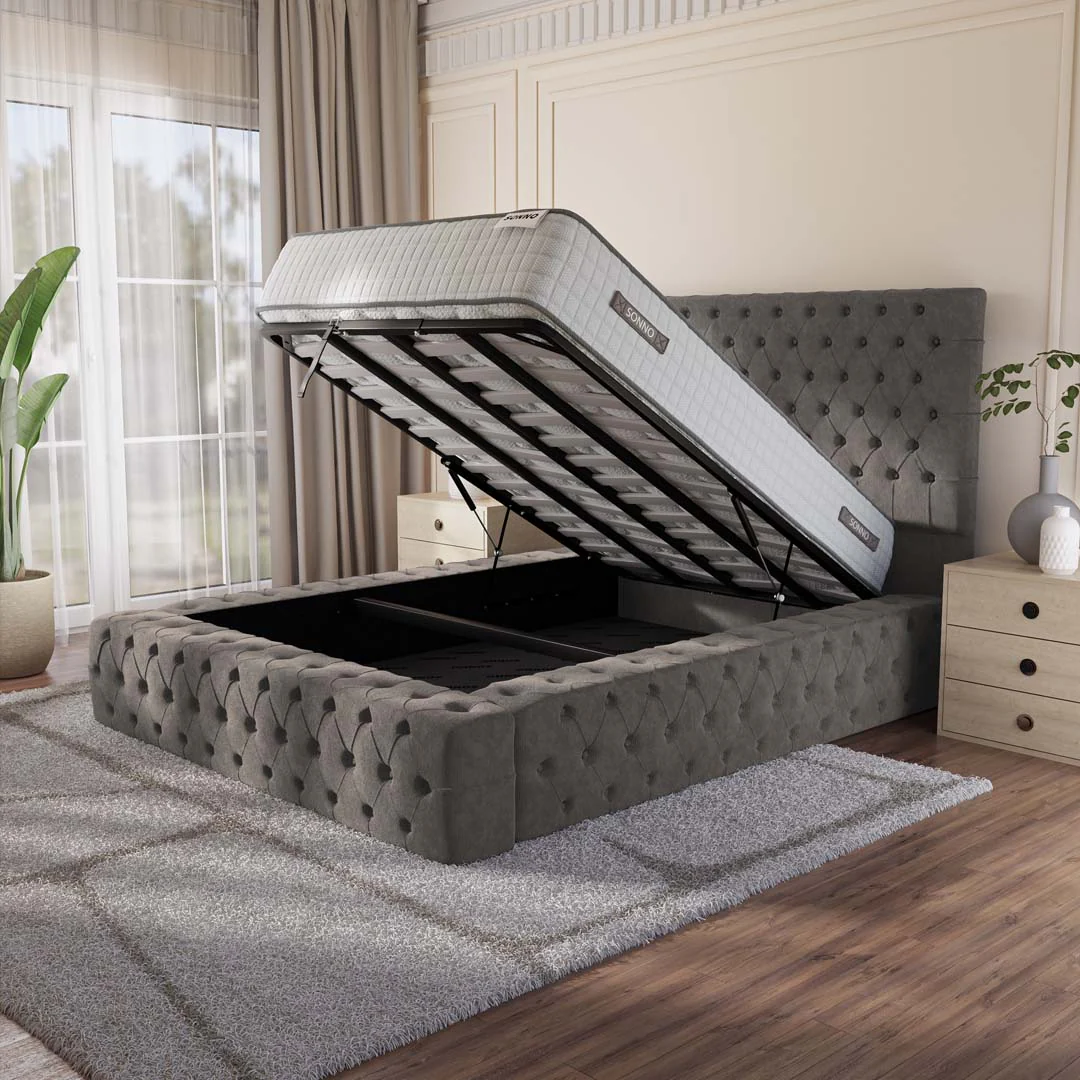 Ambassador Upholstered Ottoman Bed - Image 2