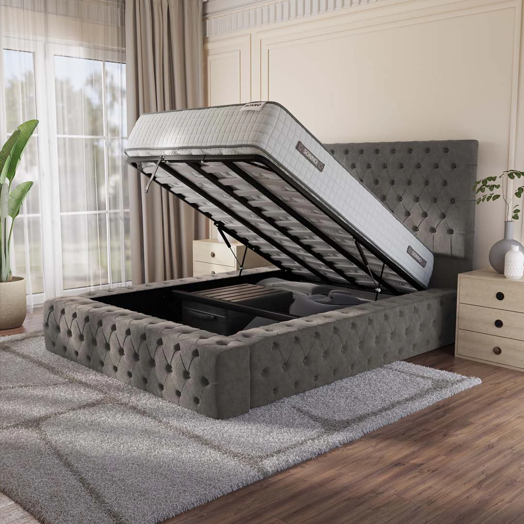 Ambassador Upholstered Ottoman Bed - Image 6