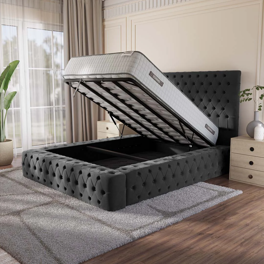 Ambassador Upholstered Ottoman Bed - Image 2