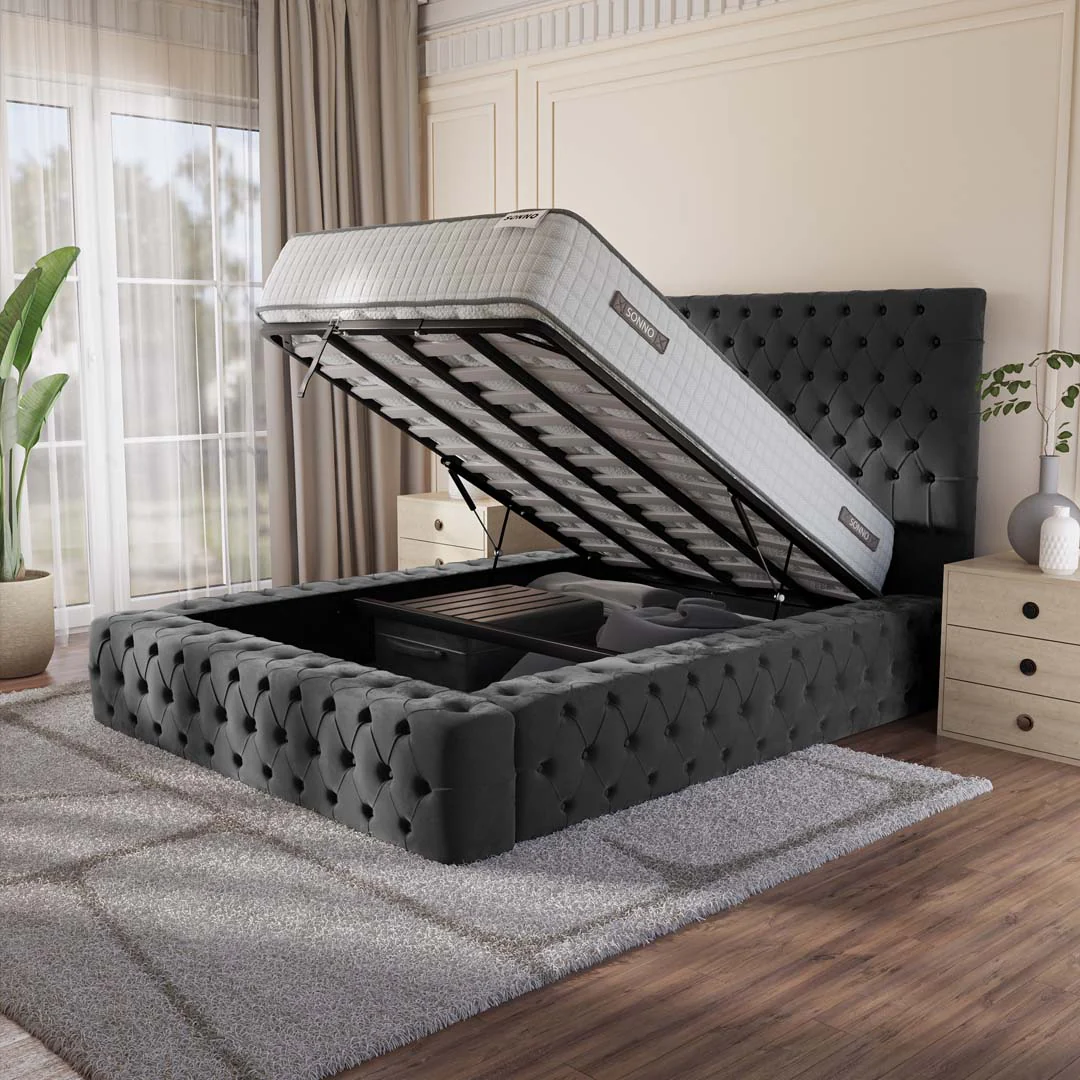 Ambassador Upholstered Ottoman Bed - Image 6