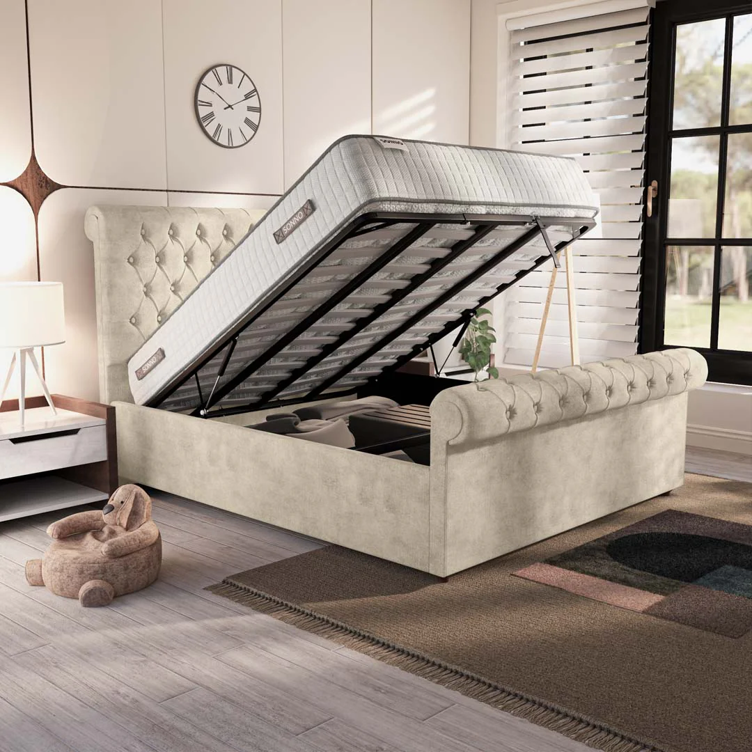 Berlin Upholstered Ottoman Bed - Image 6