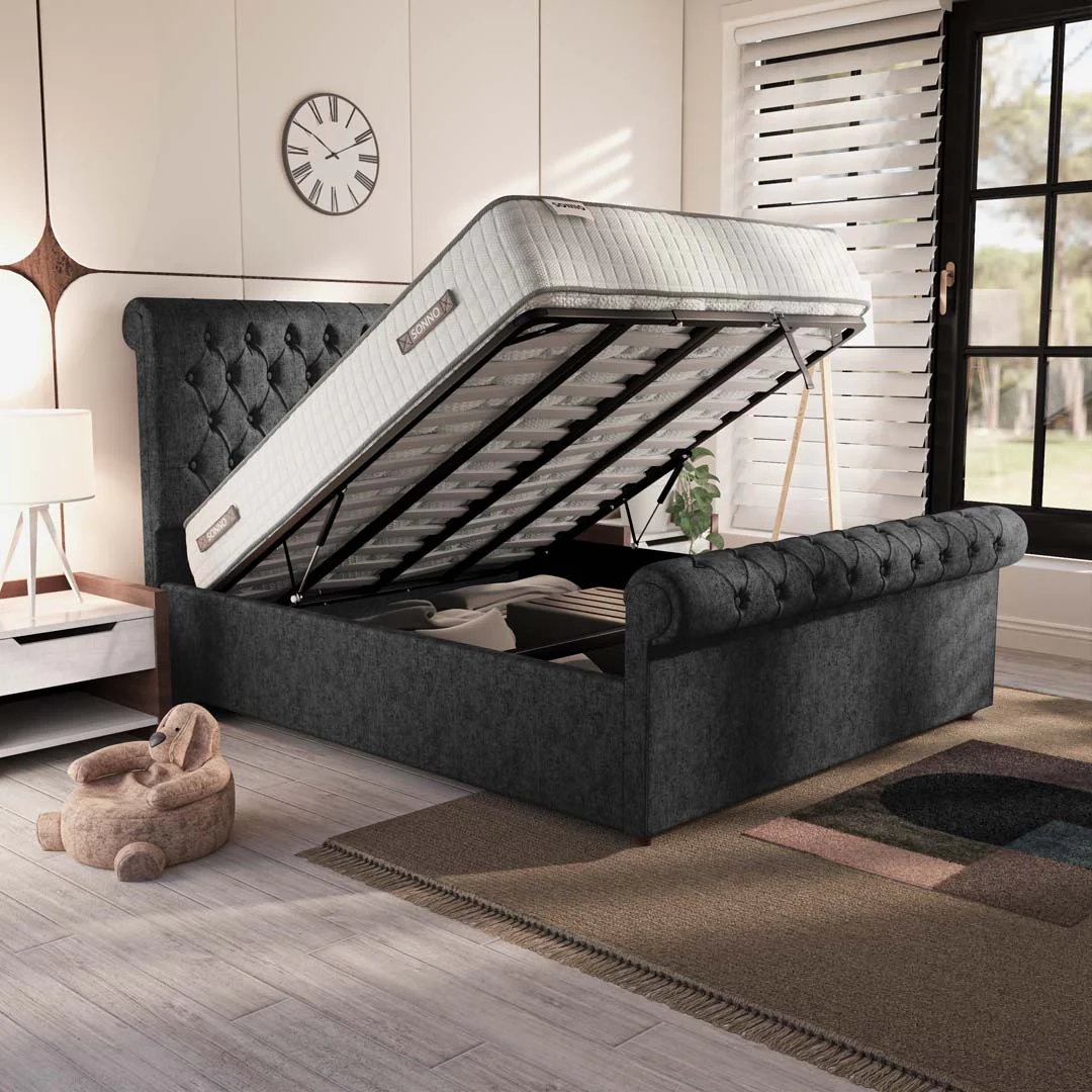 Berlin Upholstered Ottoman Bed - Image 6