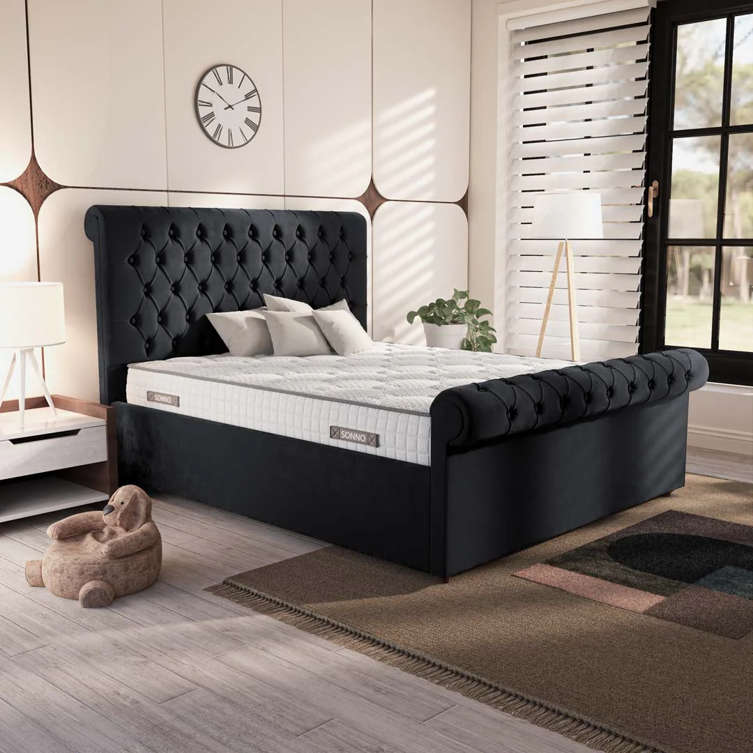 Berlin Upholstered Ottoman Bed - Image 3