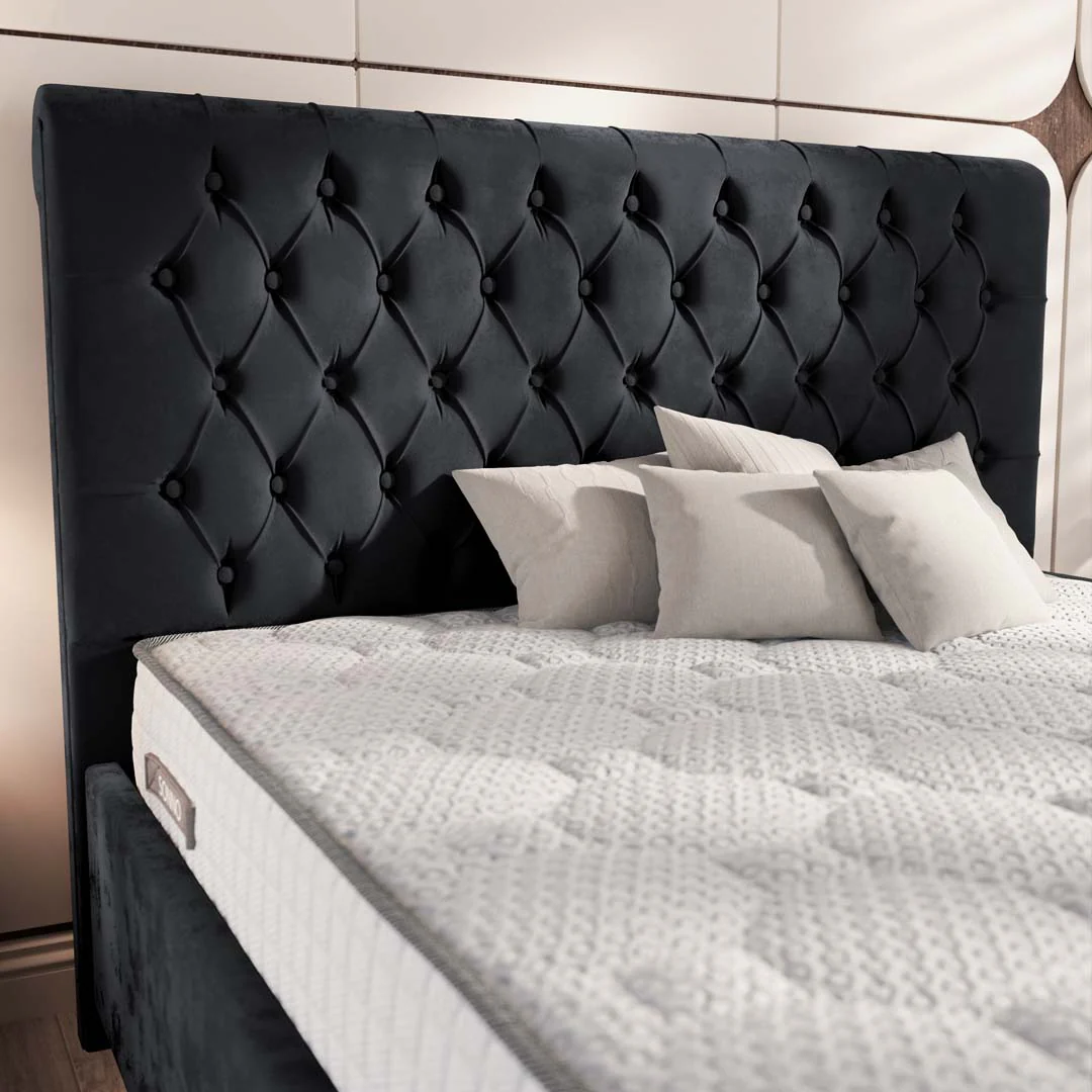 Berlin Upholstered Ottoman Bed - Image 4