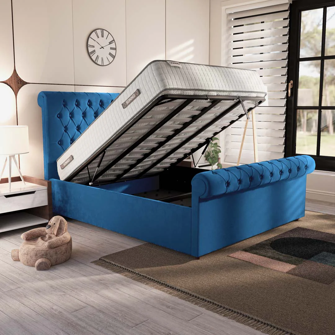 Berlin Upholstered Ottoman Bed - Image 2