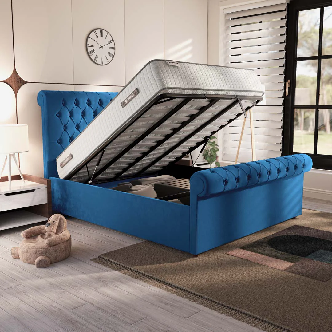 Berlin Upholstered Ottoman Bed - Image 6