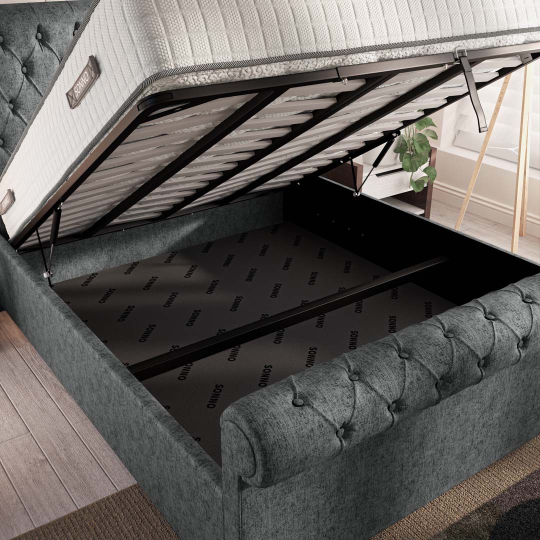 Berlin Upholstered Ottoman Bed - Image 7