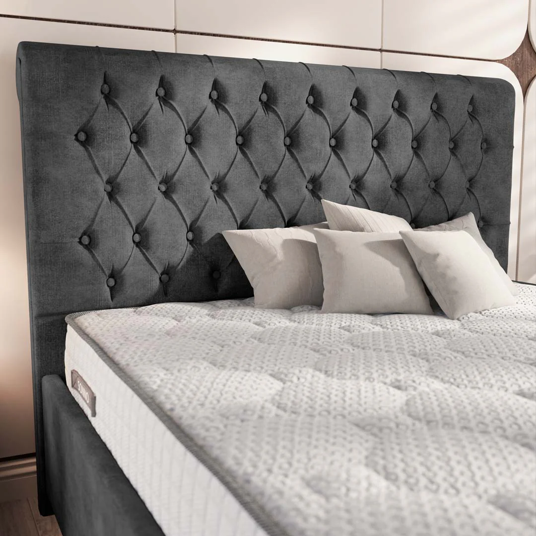 Berlin Upholstered Ottoman Bed - Image 4