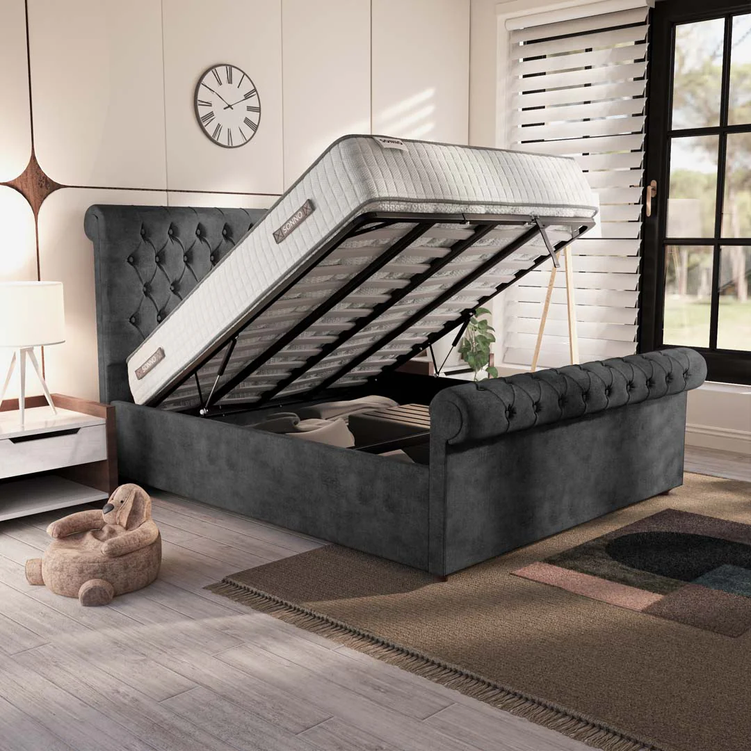 Berlin Upholstered Ottoman Bed - Image 6