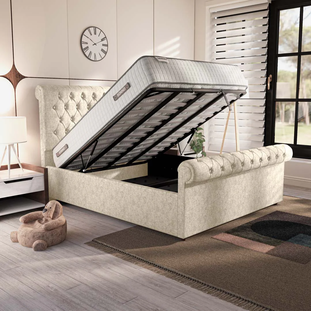 Berlin Upholstered Ottoman Bed - Image 2