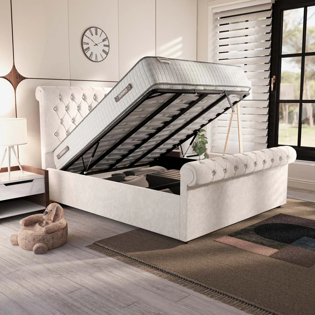 Berlin Upholstered Ottoman Bed - Image 6