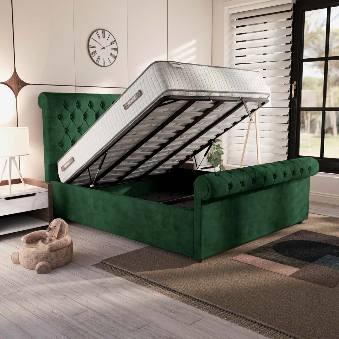 Berlin Upholstered Ottoman Bed - Image 2