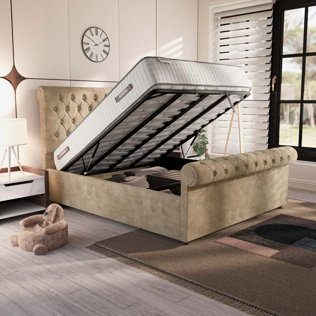Berlin Upholstered Ottoman Bed - Image 6