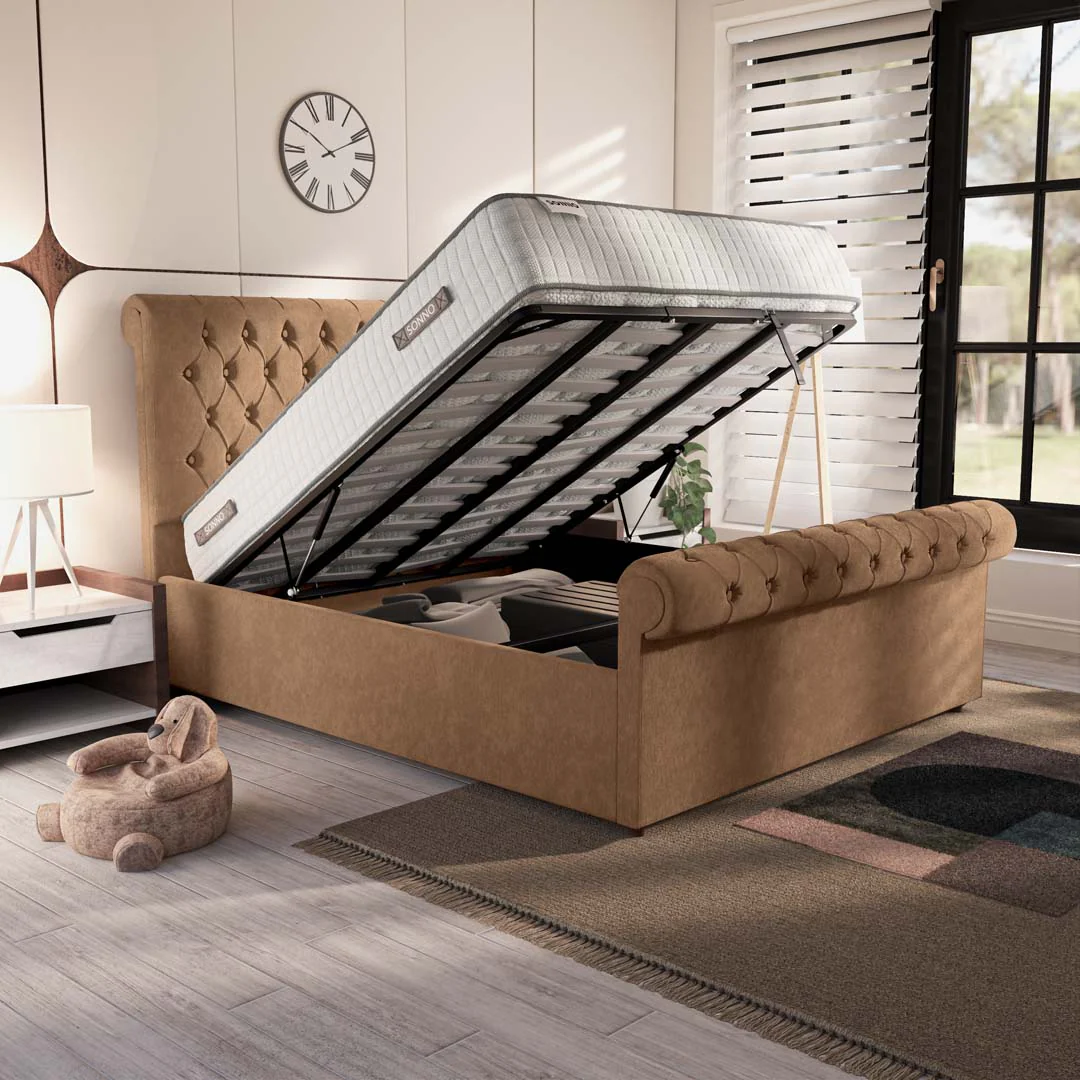Berlin Upholstered Ottoman Bed - Image 6