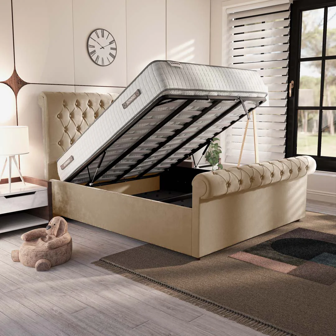 Berlin Upholstered Ottoman Bed - Image 2