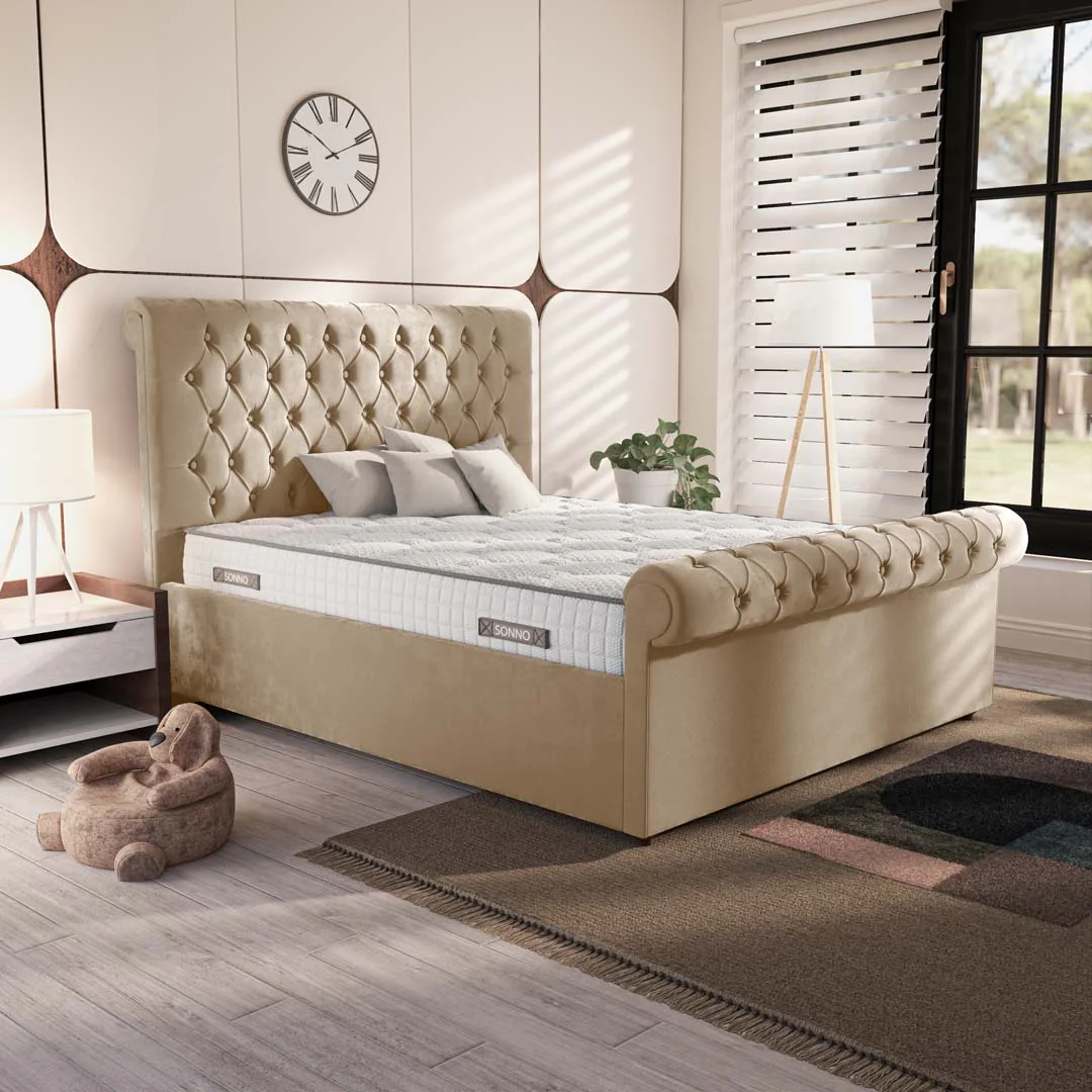 Berlin Upholstered Ottoman Bed - Image 3