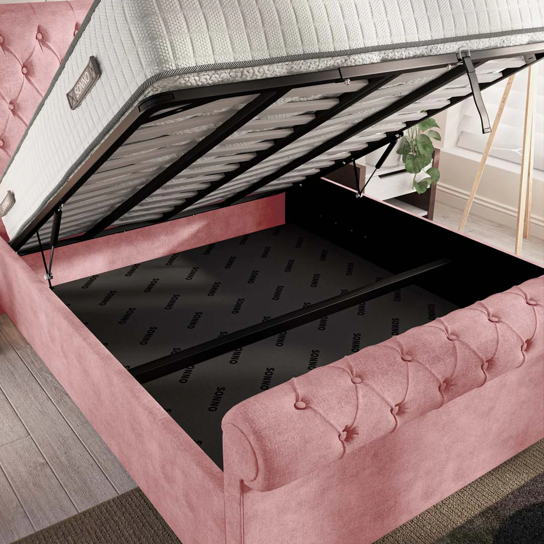 Berlin Upholstered Ottoman Bed - Image 7