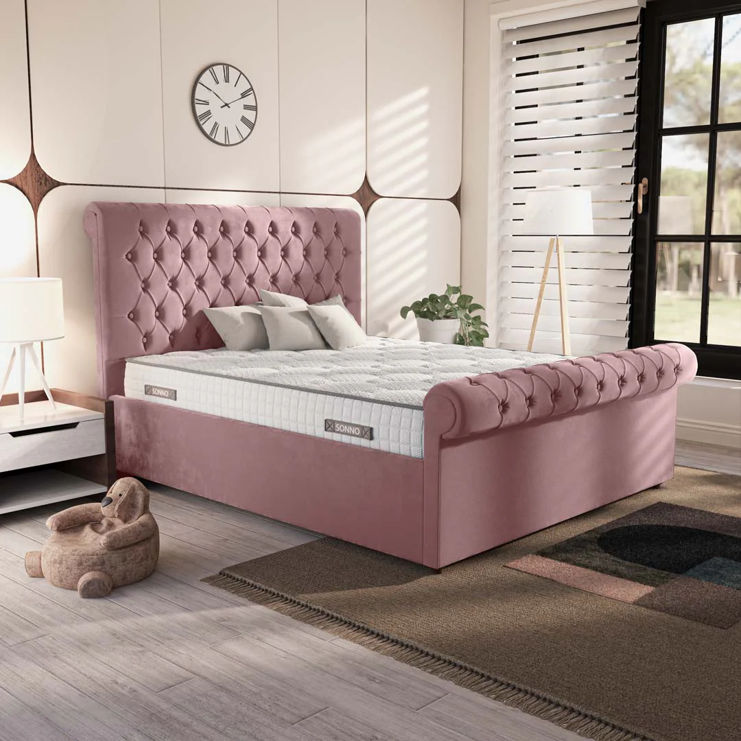 Berlin Upholstered Ottoman Bed - Image 3