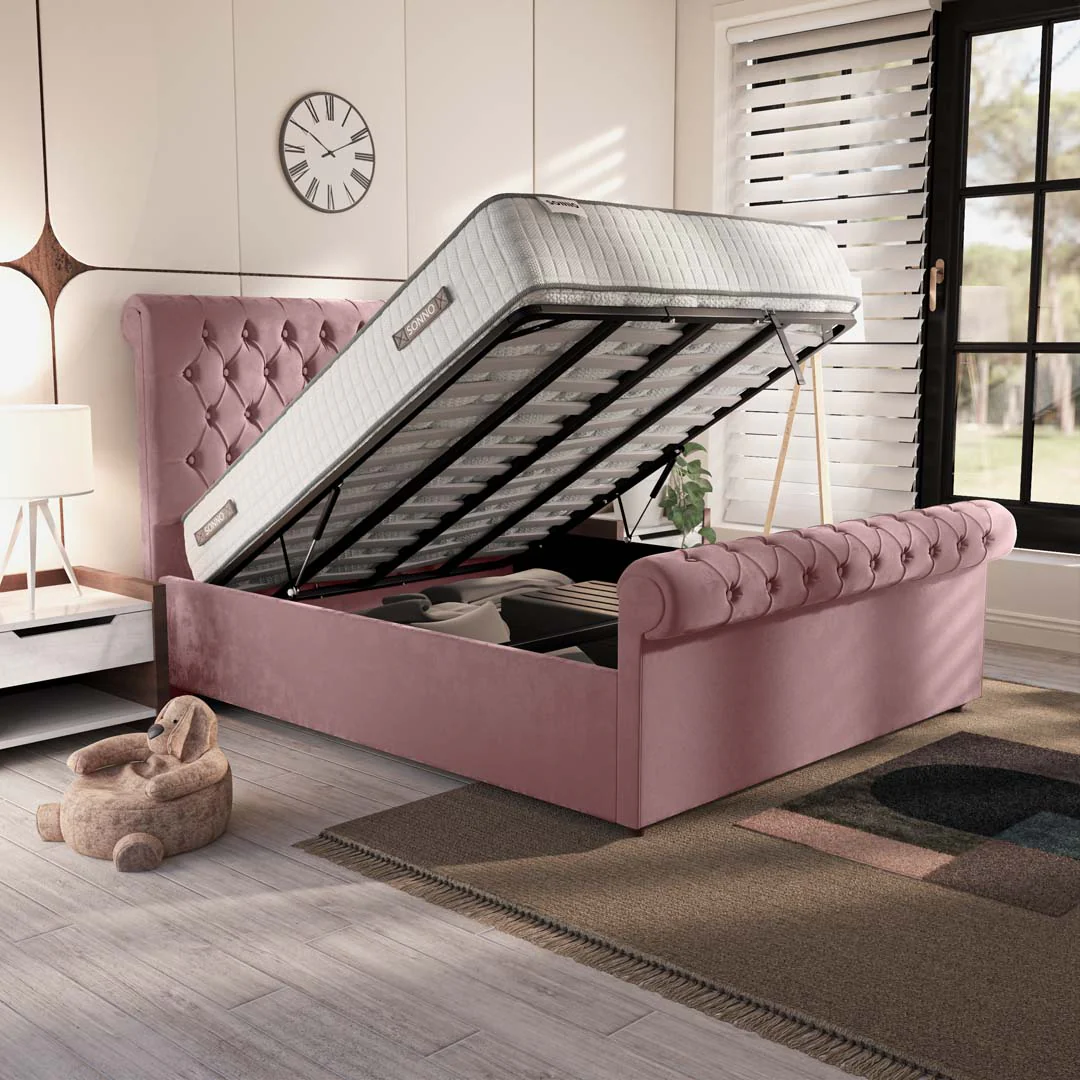 Berlin Upholstered Ottoman Bed - Image 6
