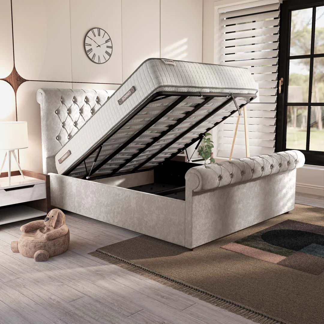 Berlin Upholstered Ottoman Bed - Image 2