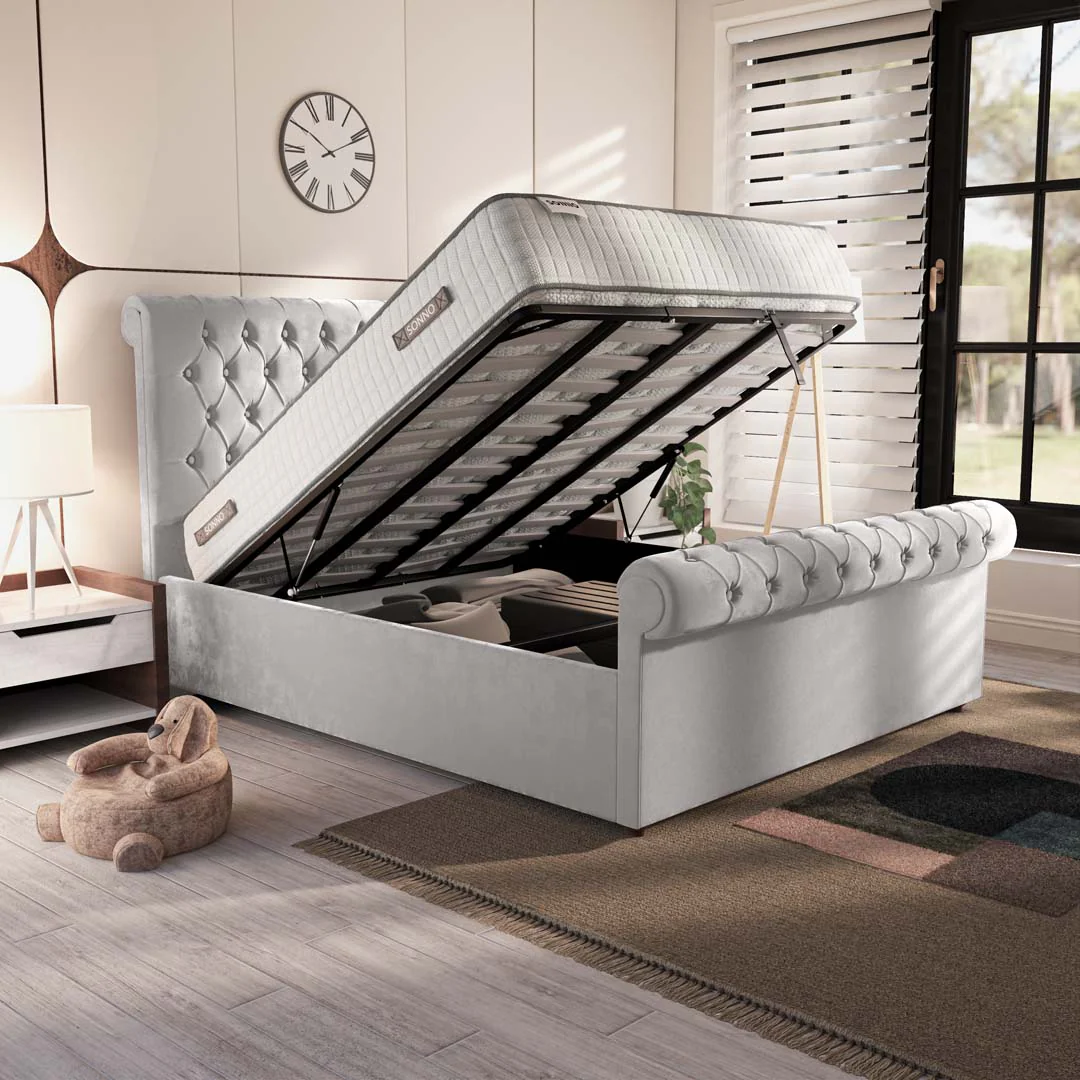 Berlin Upholstered Ottoman Bed - Image 6