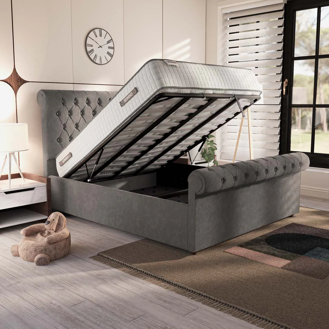 Berlin Upholstered Ottoman Bed - Image 2