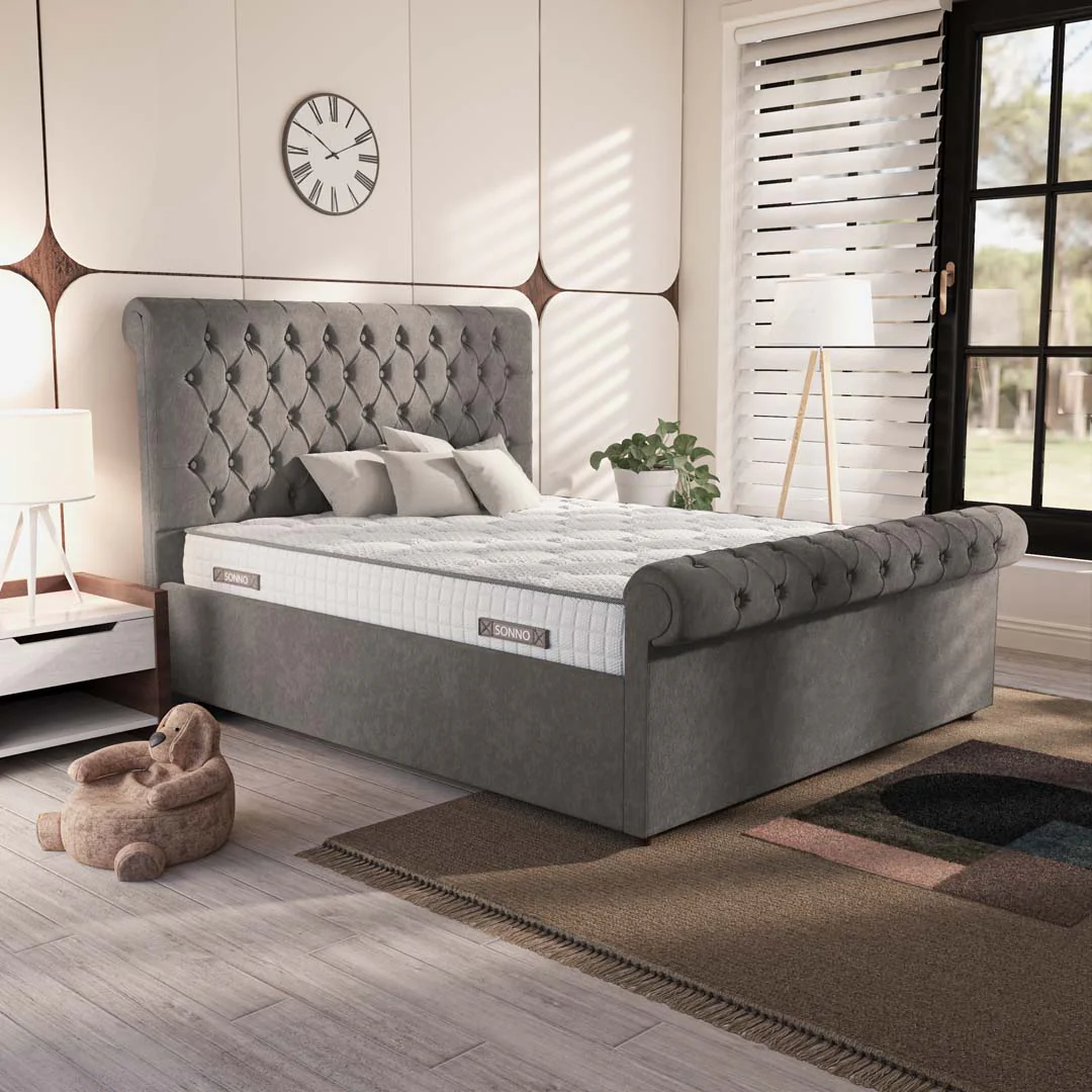 Berlin Upholstered Ottoman Bed - Image 3