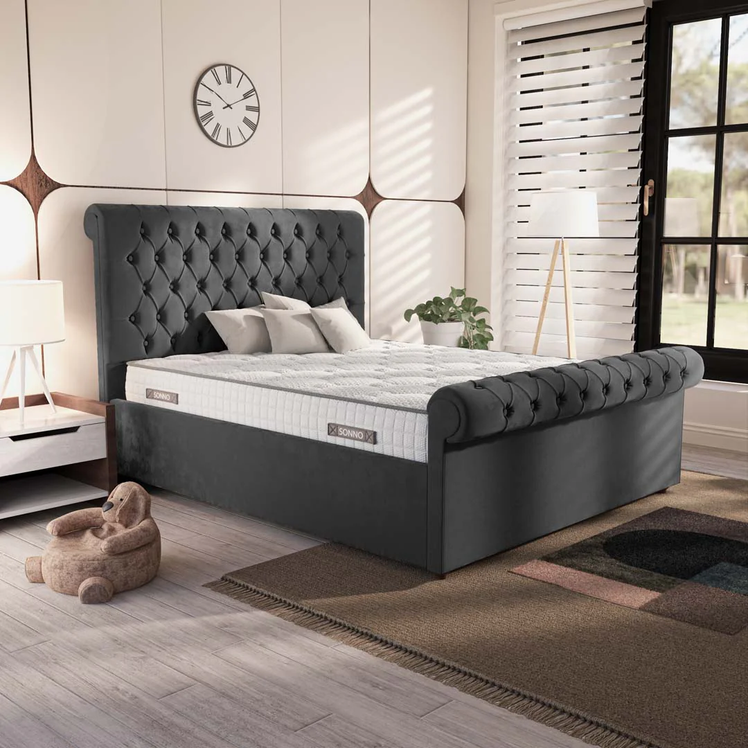 Berlin Upholstered Ottoman Bed - Image 3