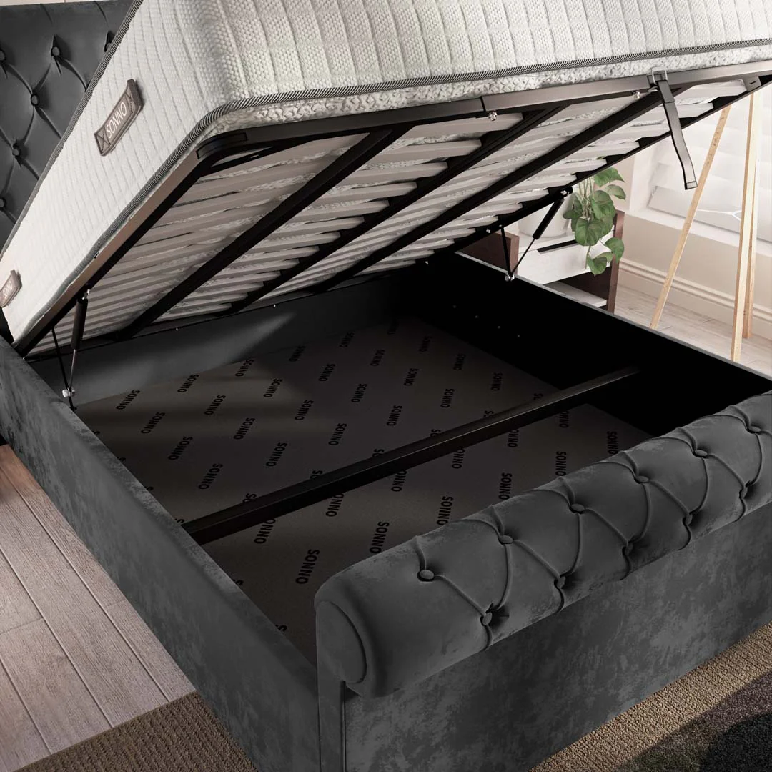 Berlin Upholstered Ottoman Bed - Image 7
